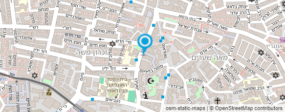 מפת הגעה אל אגודת ישראל