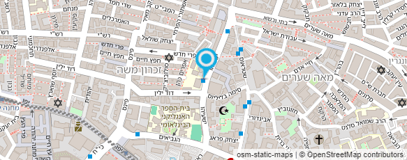 מפת הגעה אל ישיבה ות"ת עץ חיים