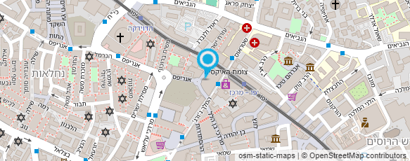 מפת הגעה אל חכם צבי-נוט'