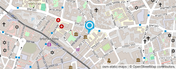 מפת הגעה אל בית הרב קוק להנחלת משנתו ומורשתו