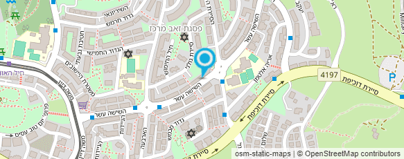 מפת הגעה אל ד"ר חיים קלדרון