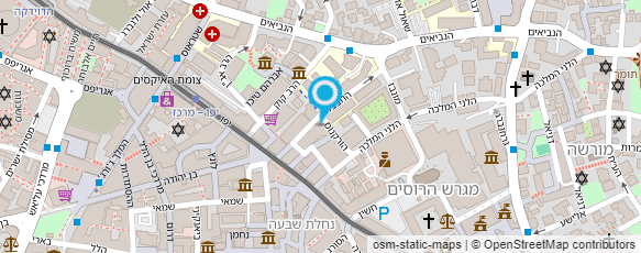 מפת הגעה אל "ג'רוסלם אין"