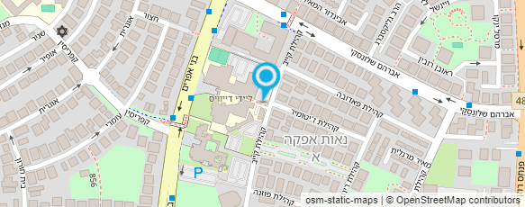 מפת הגעה אל עמל הישגים רשת מכללות ארצית