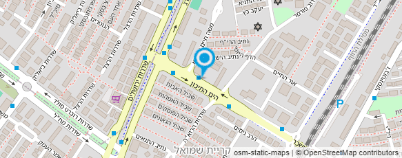 מפת הגעה אל "שאנן" המכללה האקדמית הדתית לחינוך