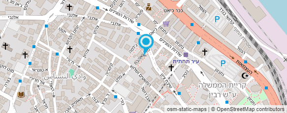 מפת הגעה אל מסגרית אמיל שחיבר