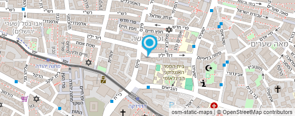 מפת הגעה אל ישיבת "לפלגות ראובן"