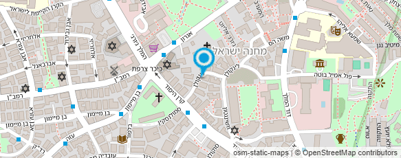 מפת הגעה אל טוביה דוד