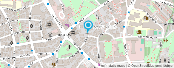 מפת הגעה אל מזרחי ברוך