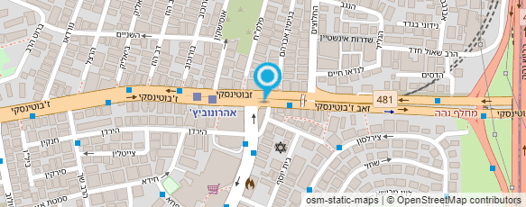 מפת הגעה אל איציק - פרחים ודגים מפת הגעה אל איציק - פרחים ודגים