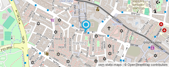 מפת הגעה אל פלאפל אלי