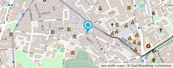 מפת הגעה אל ד"ר; עו"ד ונוטריון עליאש משה