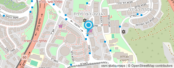 מפת הגעה אל קואופ שופ