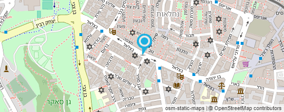 מפת הגעה אל גני-עד