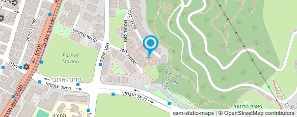 מפת הגעה אל פריצקי אהרון