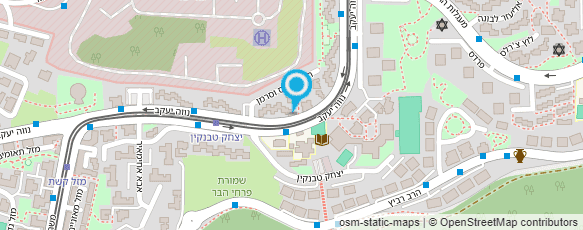 מפת הגעה אל רזניק דוד - רזניק ברוך אדריכלים ומתכנני ערים בע"מ