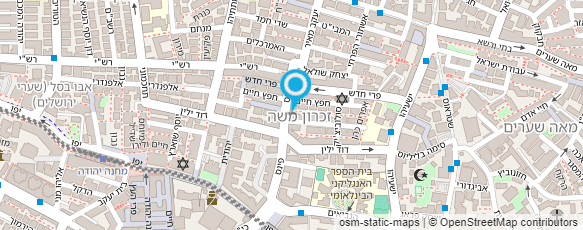 מפת הגעה אל "שערי חסד" גמילות חסדים הכללי