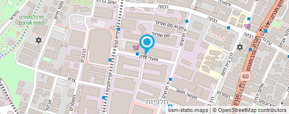 מפת הגעה אל סוסובר ביטוחים בע"מ