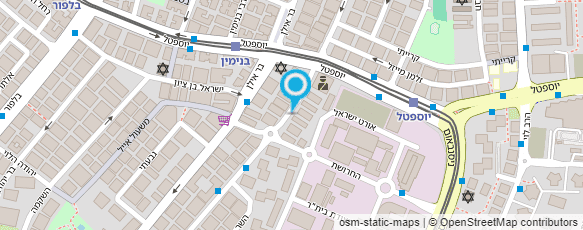 מפת הגעה אל ד"ר לב חיים