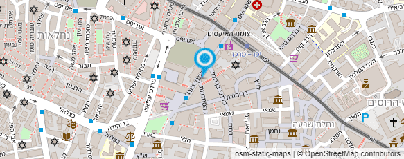 מפת הגעה אל ברגמן אריגים