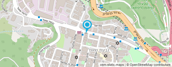 מפת הגעה אל כולל "תפארת מרדכי"