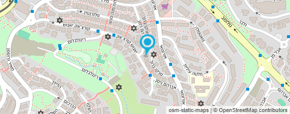 מפת הגעה אל רבין הרב אליהו הכהן