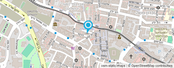 מפת הגעה אל ישיבת "דעת זקנים"