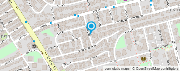 מפת הגעה אל פרופ' אהרנפלד מיכאל מפת הגעה אל פרופ' אהרנפלד מיכאל