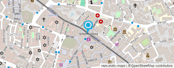 מפת הגעה אל טקסטיל כוכב