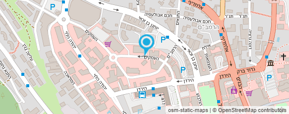 מפת הגעה אל "בזק"