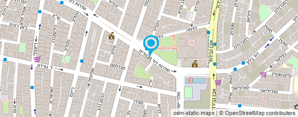 מפת הגעה אל ד"ר פלמן ג'ורג'