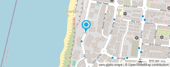 מפת הגעה אל הפינה הישראלית