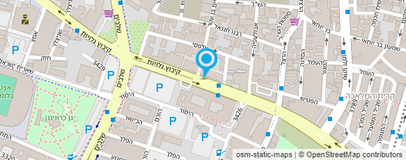 מפת הגעה אל שרותי ארוזיה א.די.אם. בע"מ