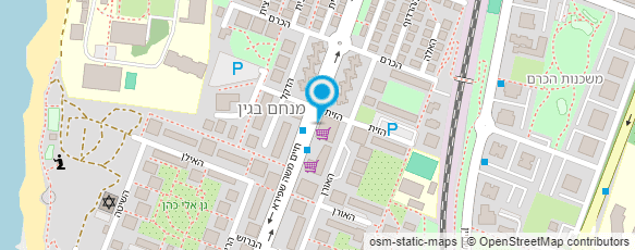 מפת הגעה אל שופרסל שלי