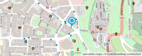 מפת הגעה אל עו"ד ביניש יחזקאל