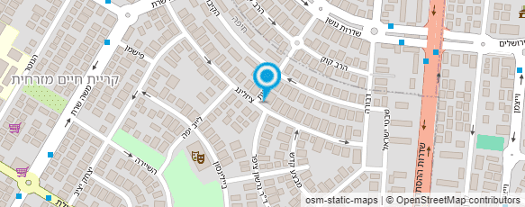 מפת הגעה אל שופרסל אקספרס