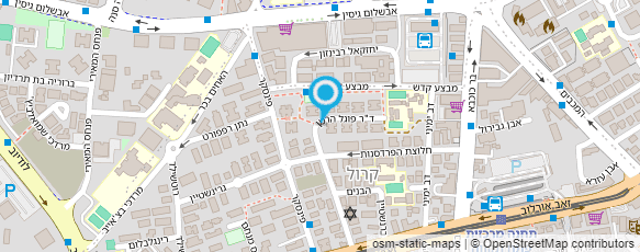 מפת הגעה אל אהרוני דב שלום