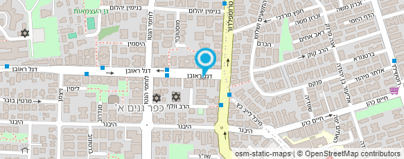 מפת הגעה אל דוד שטינהרט מפת הגעה אל דוד שטינהרט