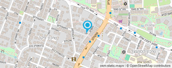 מפת הגעה אל ד"ר לאה אלמוג