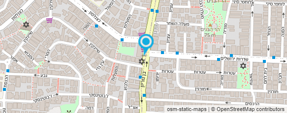 מפת הגעה אל ד"ר בכר אברהם מפת הגעה אל ד"ר בכר אברהם