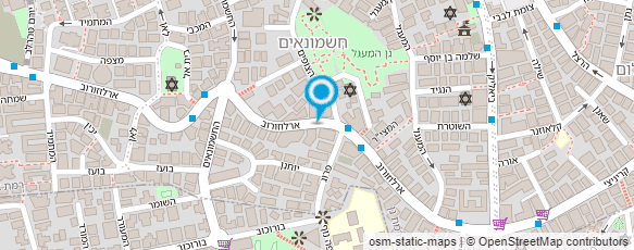 מפת הגעה אל ד"ר ראף גדעון