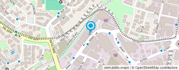 מפת הגעה אל דפוס חן (משה) בע"מ