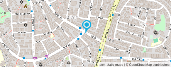 מפת הגעה אל קונדיטוריה עמיר