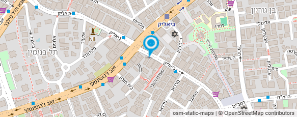 מפת הגעה אל מכון הנעל