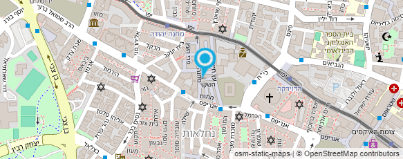 מפת הגעה אל אטליז עוזרי