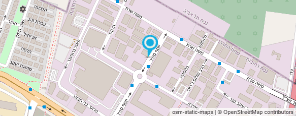 מפת הגעה אל "פרוגרס" יבוא ושיווק רהיטים בע"מ