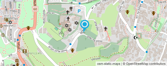 מפת הגעה אל בלום מוטקה מרדכי