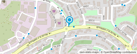 מפת הגעה אל אורט תיכון מקיף