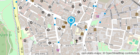 מפת הגעה אל אילן אגוד ישראלי לילדים נפגעים