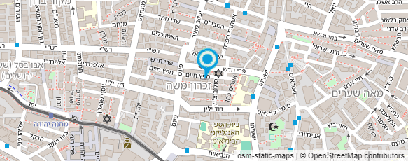 מפת הגעה אל סנדר הרב דויד