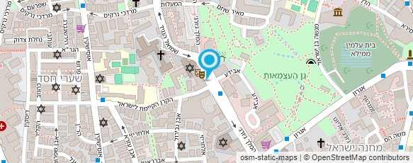 מפת הגעה אל קרן היסוד - המגבית המאוחדת לישראל מפת הגעה אל קרן היסוד - המגבית המאוחדת לישראל